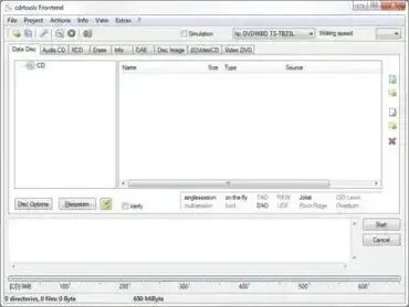 cdrtfe Portable CD DVD Blu Ray Recording