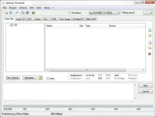 cdrtfe Portable CD DVD Blu Ray Recording