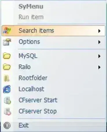 cfserverusb - portable web server
