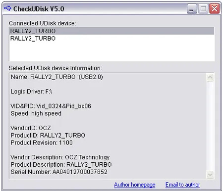 checkudisk USB Information Utility checkudisk-usb-information-utility