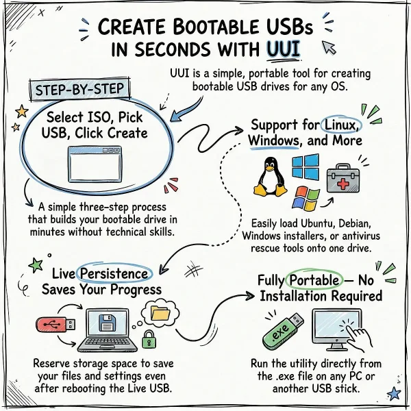 create bootable usbs
