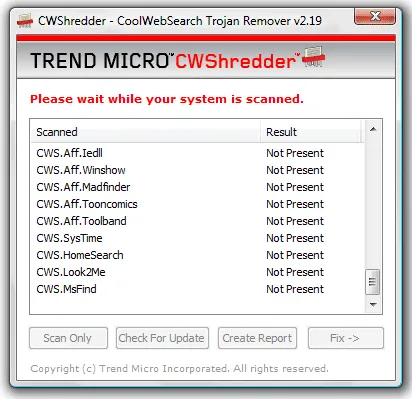 CWShredder- Portable AntiSpyware
