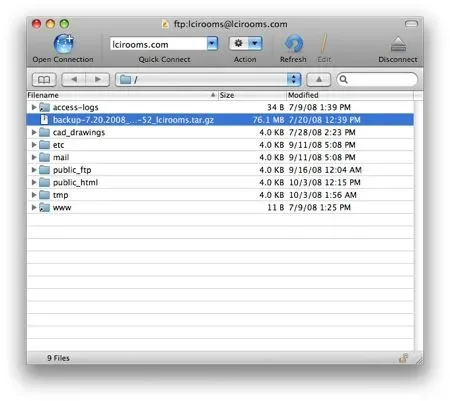 Cyberduck Portable FTP client for Mac OS X