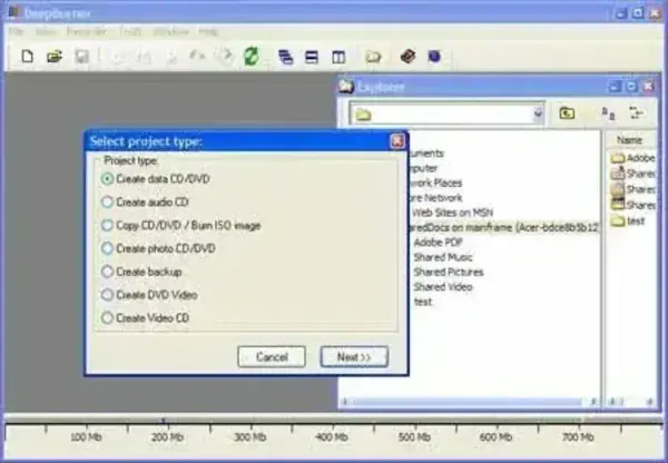 DeepBurner Optical Disc Creation Software
