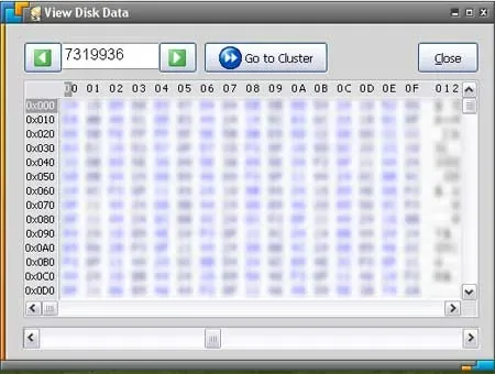 Disk Wiper Hex Data