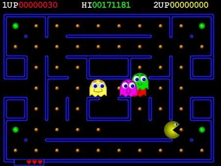Deluxe Pac Man - Portable Arcade Game
