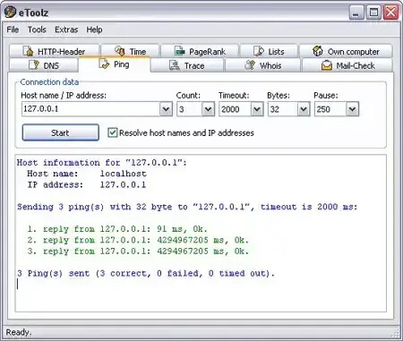 eToolz - Network Tools