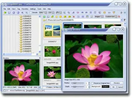fastStone Portable Image Viewer and editor