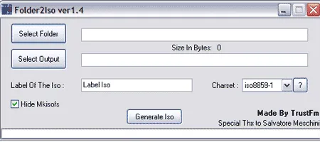 Create ISO from folder