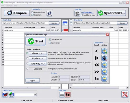 portable-file-comparison-freefilesync