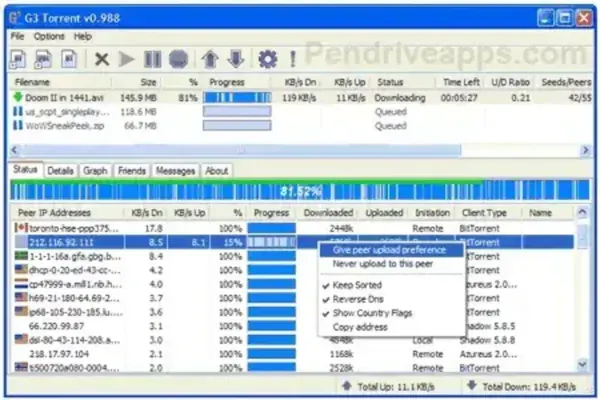 G3 Torrent Portable G3 Torrent Portable