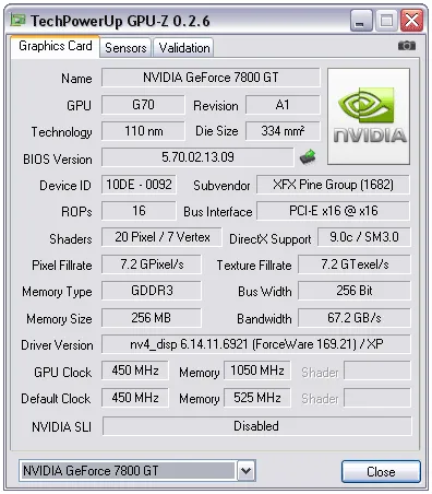 GPU-Z Portable Video Card Information Tool