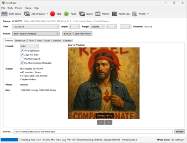 HandBrake - Video Transcoder