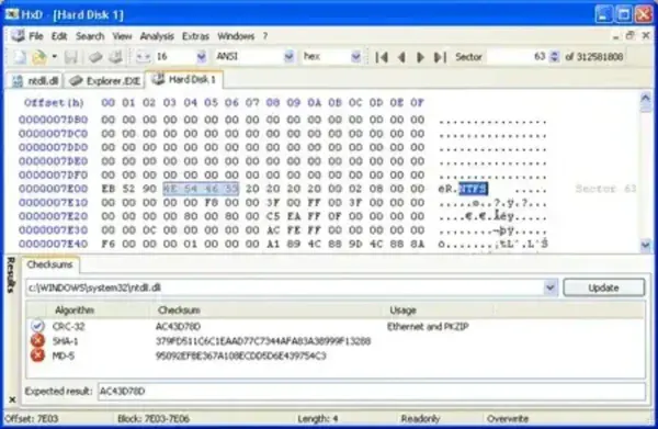 Portable Hex Editor - HxD HxD - A Lightweight Binary Editor