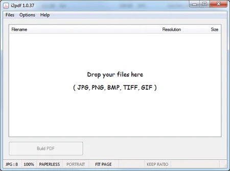 i2pdf - Image to PDF Converter