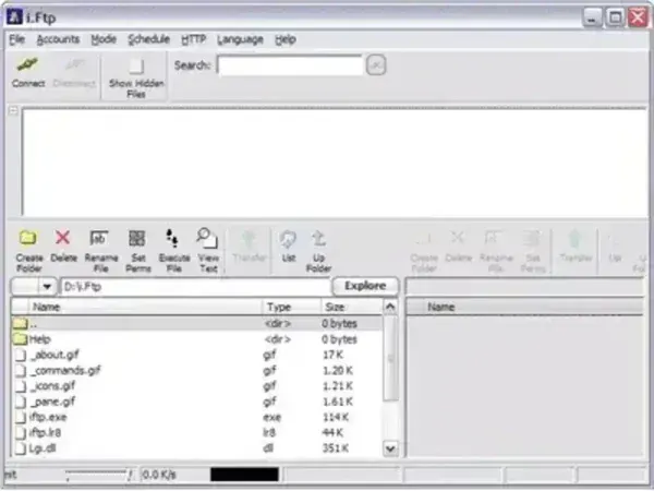 i.FTP Client screenshot