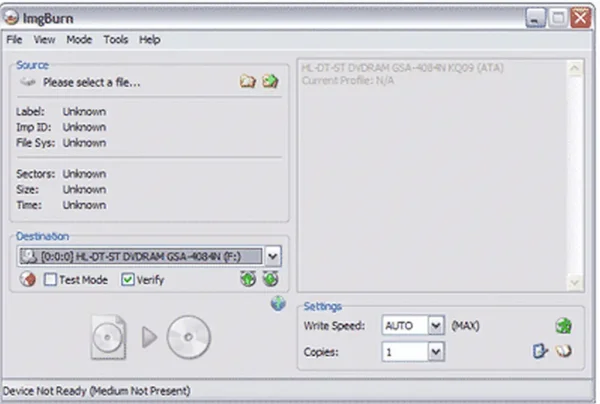 ImgBurn Portable CD DVD Burning Software Portable ImgBurn - Copy USB to ISO