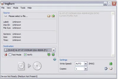 Portable ImgBurn - Copy USB to ISO