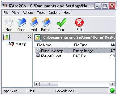 IZArc2Go Demo Screenshot