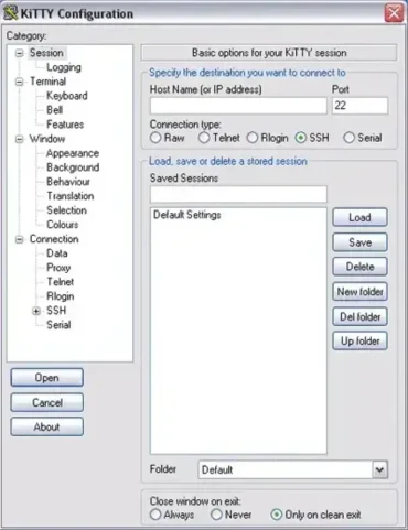 kitty-portable-ssh-client