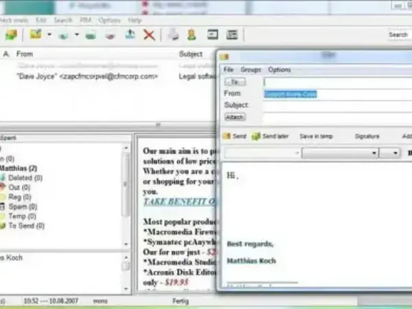 Koma Portable E-mail Client