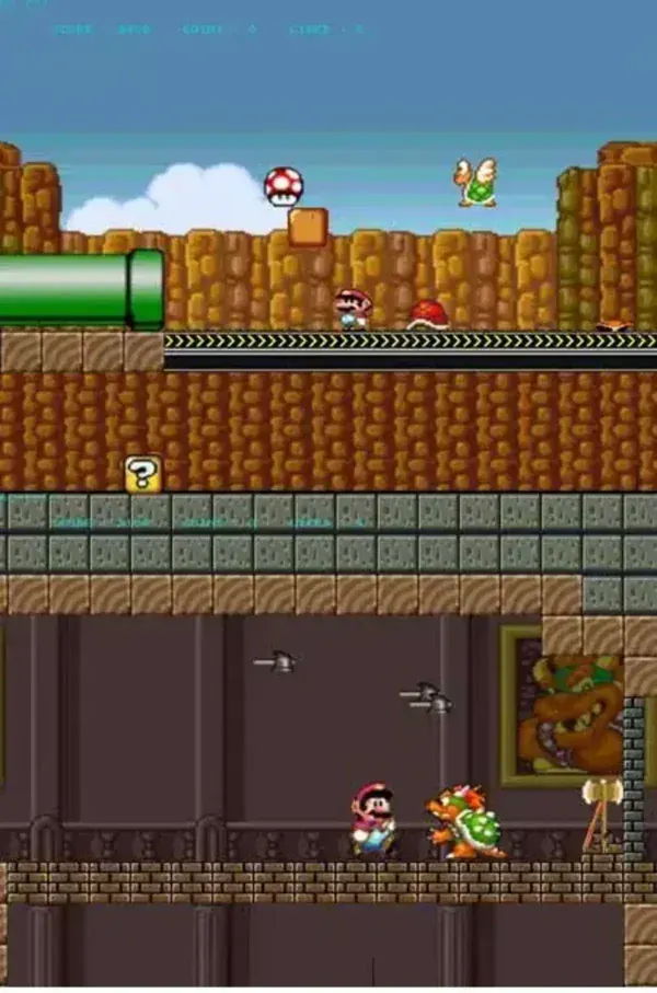 Portable Super Mario like Game - Mega Mario for PC Clone Portable Super Mario for PC - Mega Mario