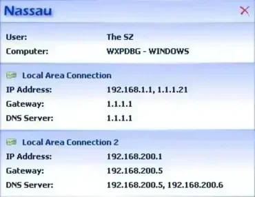 Nassau - View Network Connections