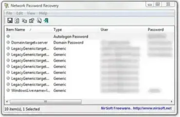Network Password Recovery