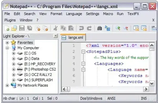 Portable Notepad ++ Programmers Code Editor Notepad++ Code Editor for Programmers