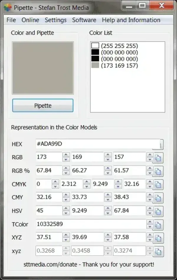 Pipette Color Picker