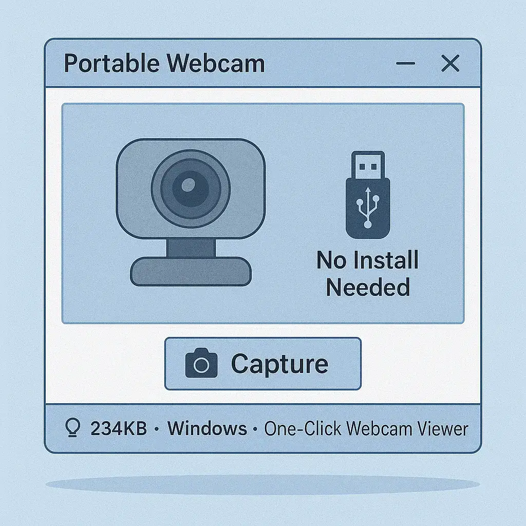 Portable WebCam Web Camera Viewer Software PendriveApps Portable WebCam Web Camera Viewer Software PendriveApps