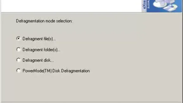 Power Defragmenter Screenshot