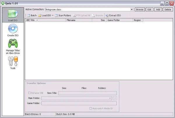 Qwix Xbox ISO File Manager