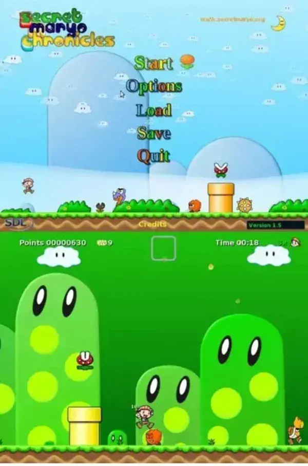 Secret Maryo Chronicles - Super Mario for PC 1 Secret Maryo Chronicles - Mario for PC - Clone