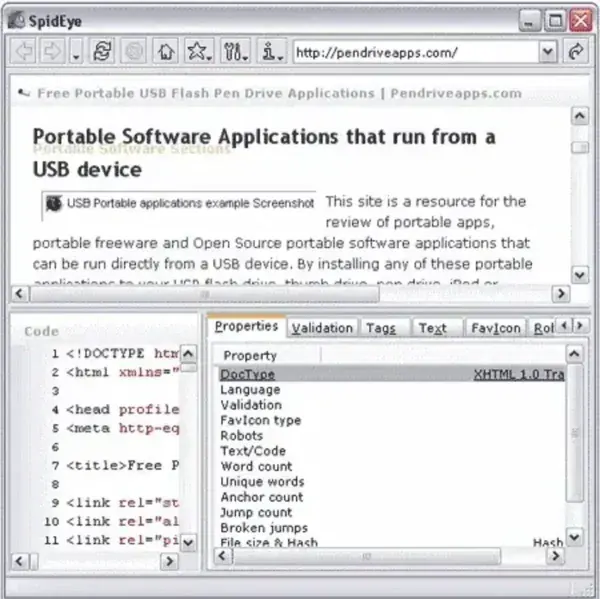 SpidEye Robot Browser
