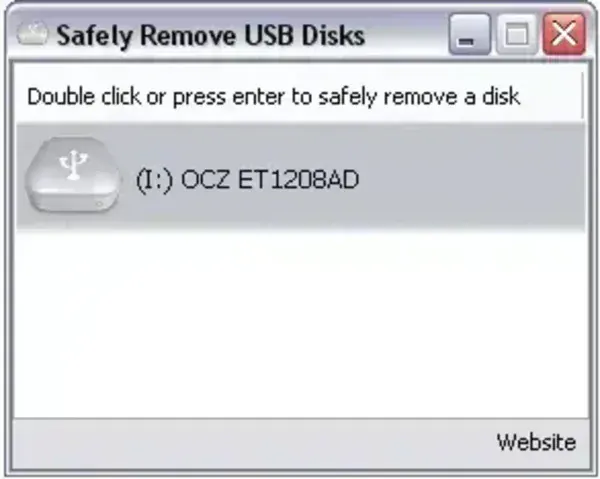 USB Disk Ejector Screenshot