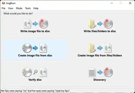 Copying USB to ISO