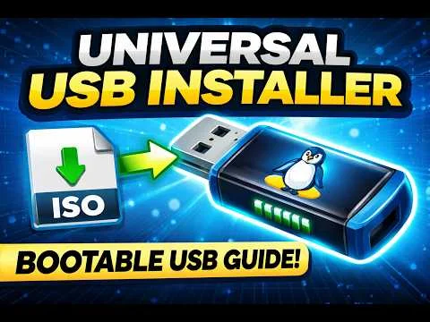 Universal USB Installer - easily make bootable USBs