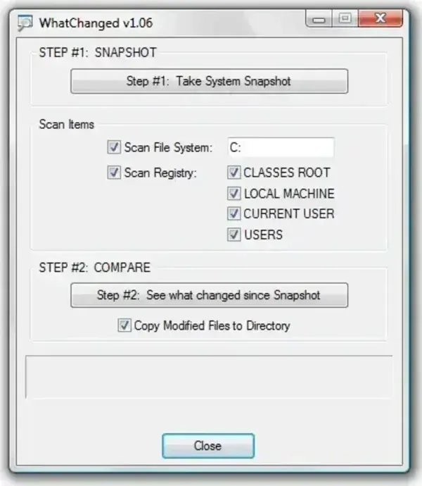 Program Installation Monitor - What Changed