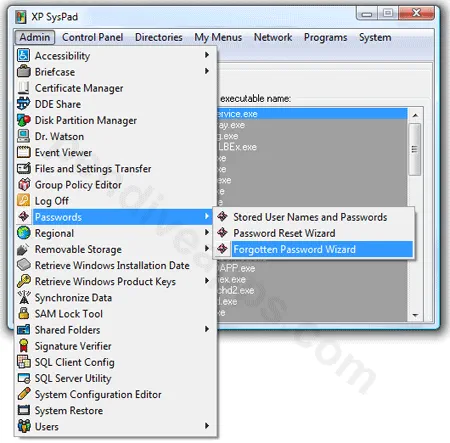 XP SysPad - Portable Program Launcher